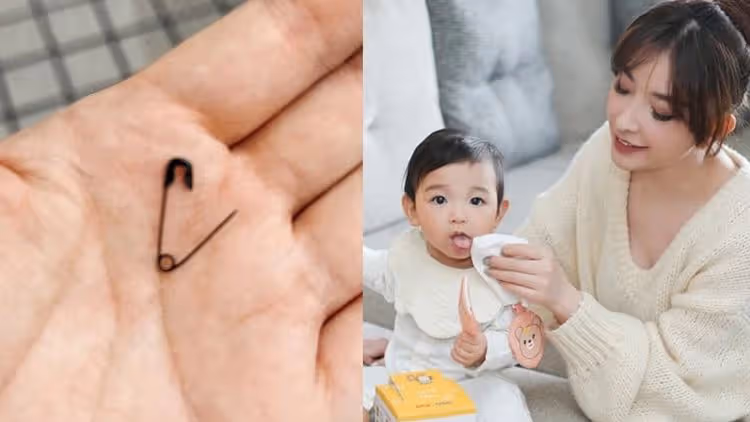 許維恩10月大女兒「吞別針吐血」！她自責哭了頻喊對不起