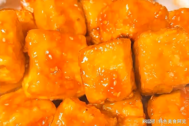 手殘黨福音來了,深扒糖醋脆皮豆腐的簡單做法,外酥里嫩又解饞