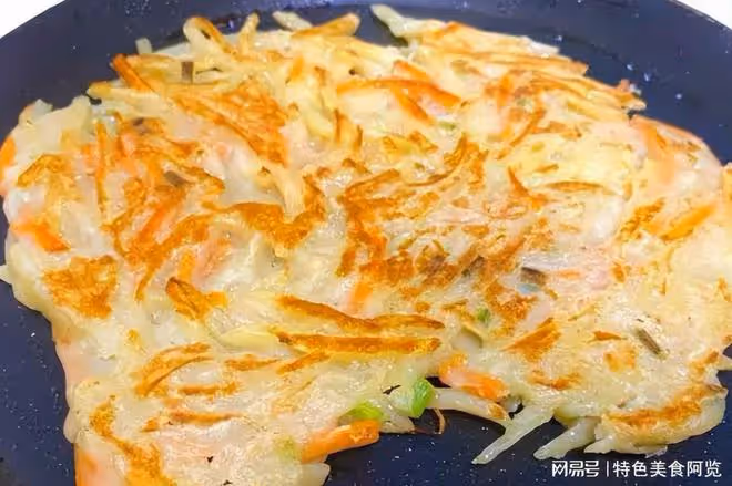 香煎土豆餅坦白局,這麼做外焦里嫩,低脂助瘦身,風味絕絕子