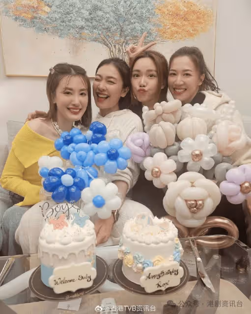 男朋友背景曝光!TVB最佳女配攜眷出席閨蜜聚會
