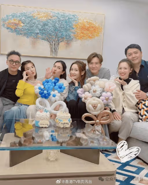 男朋友背景曝光!TVB最佳女配攜眷出席閨蜜聚會