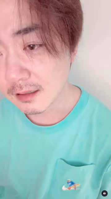 37歲男歌星翻唱港樂天后新歌唱到哭，網友擔心他仍未走出情傷