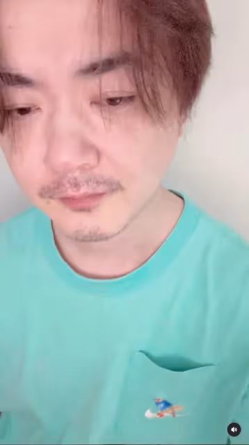 37歲男歌星翻唱港樂天后新歌唱到哭，網友擔心他仍未走出情傷