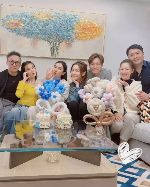 圈中好友為TVB星二代女星慶生!眾人攜眷出席,知名花旦男友終曝光