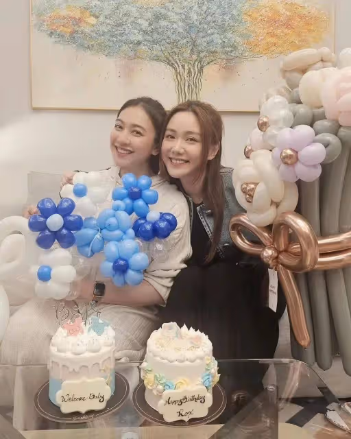 圈中好友為TVB星二代女星慶生!眾人攜眷出席,知名花旦男友終曝光