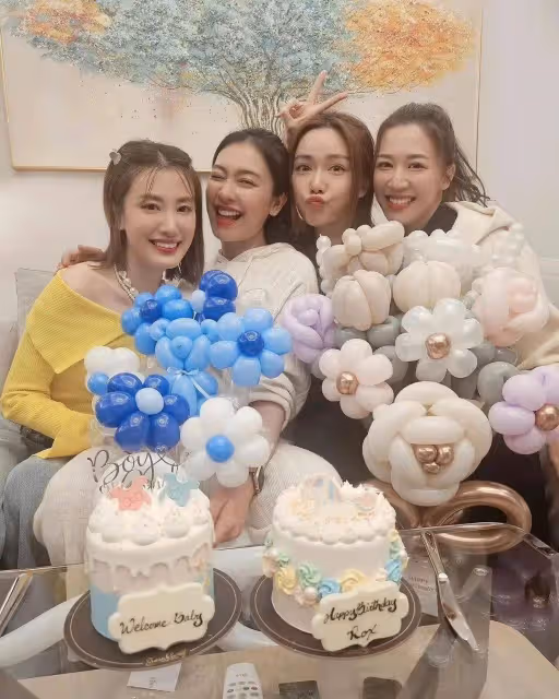 圈中好友為TVB星二代女星慶生!眾人攜眷出席,知名花旦男友終曝光