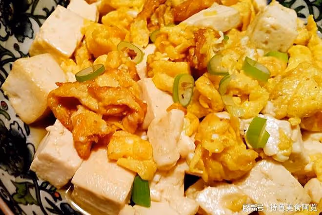 99%的人都喜歡的雞蛋炒豆腐,解饞嫩香又下飯,被誇爆的家常菜