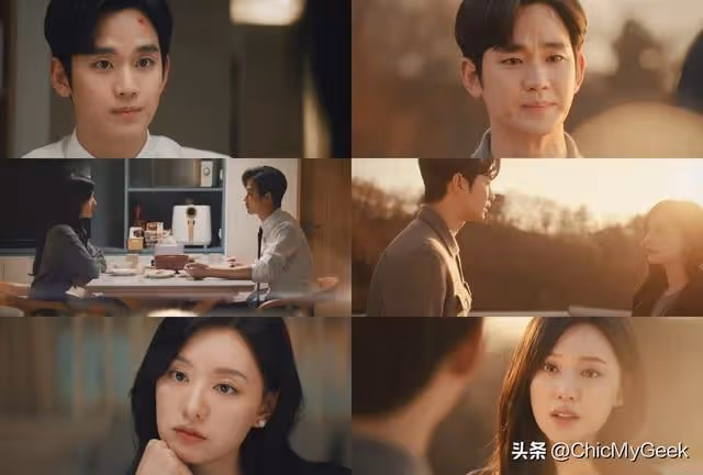 《眼淚女王》終映宴金秀賢、金智媛牽手切蛋糕，深情相望！