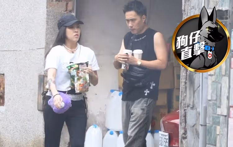 狗仔直擊｜余天女婿收押！余祥銓偕嫩妻返家火線救援　急尋孫子女回家