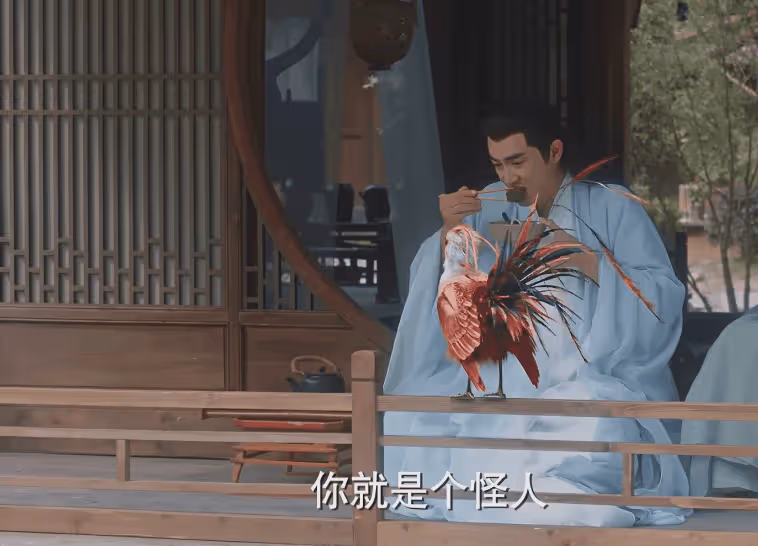 不會演別硬演！《承歡記》何賽飛一出手，觀眾看到「假吃」的離譜