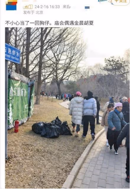 胡夏帶禮物見金晨父母，和金晨挽手遛狗好甜蜜，兩人戀情早有端倪