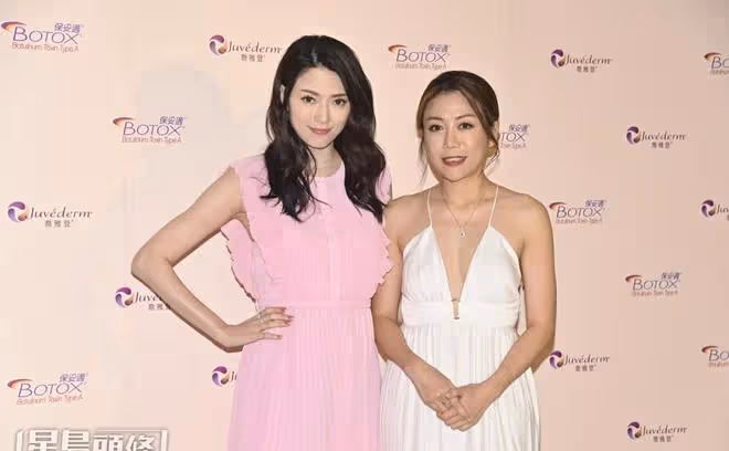 香港女星懷孕7個月踩高跟鞋現身!孕肚絲毫不顯,外出令老公憂心