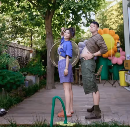 黃雅莉完美記錄一年四季的懷孕生活！家裡院子散發出美好氛圍！
