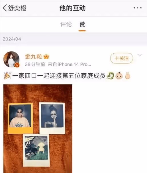 金靖官宣懷孕啦！「神秘老公」身份曝光，原來他竟是動畫導演