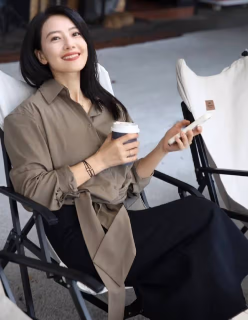 高圓圓身材好薄一片,網友看了紛紛表示:真是讓人羨慕不已