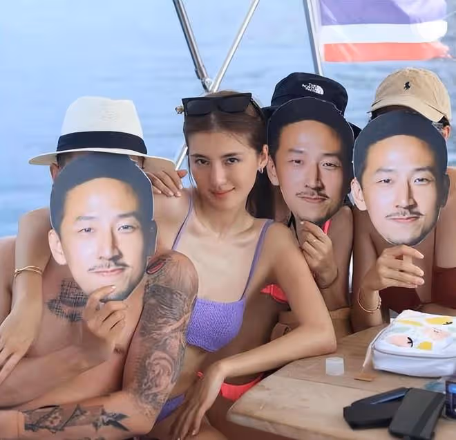 吳千語過富太太生活，被名媛圈認可，開豪華遊艇帶朋友出海遊玩