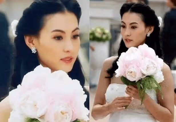震驚!張柏芝再婚3胎當花童,婚禮現場照片被曝出,謝霆鋒隔空祝福