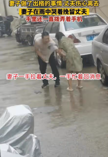 女海王?男子遭遇背叛欲離開,妻子一邊挽留他,一邊回復情人消息