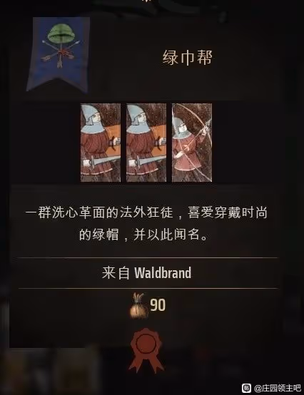 《莊園領主》僱傭兵研究與介紹