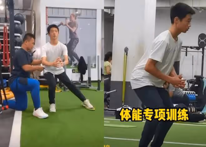楊威楊雲一家現身荊門園博園,14歲楊陽洋像個成年人,讓人不敢認