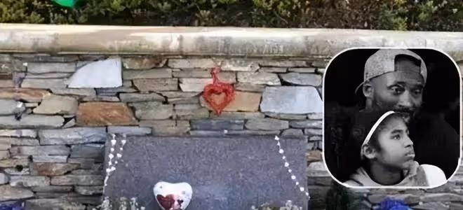 瓦妮莎42歲生日，前往科比墓地探望亡夫，她又想念科比了