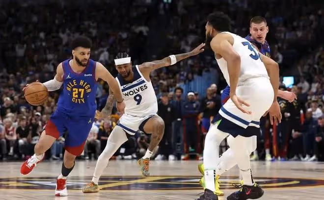 NBA西部半決賽森林狼客場1-0掘金 1人表現滿分 3人糟糕 3人合格