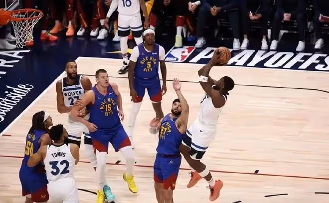 NBA西部半決賽森林狼客場1-0掘金 1人表現滿分 3人糟糕 3人合格