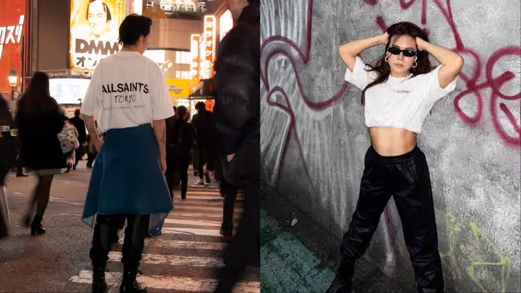 ALLSAINTS推亞洲城市T　饒舌女星搶穿台北限定款示範街頭時尚
