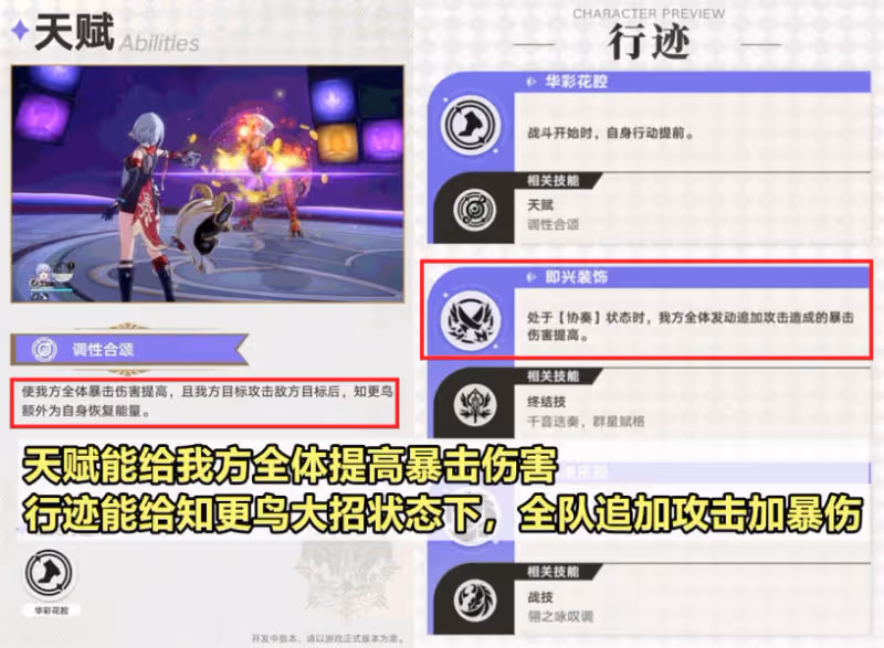 【崩壞:星穹鐵道】知更鳥前瞻分析,追擊隊的最後一塊拼圖?