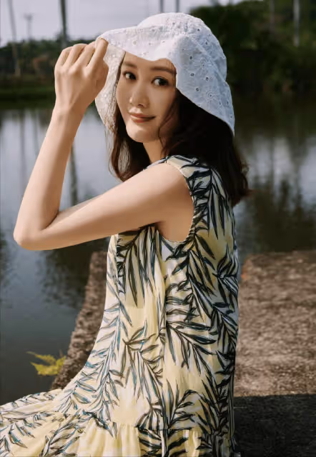 王歐41歲狀態:膚白貌美、身材嬌艷動人,絕對美人胚子