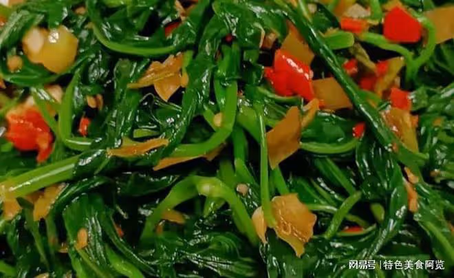 0基礎美食之涼拌空心菜,脆嫩味鮮,解饞下飯,保姆級美食攻略