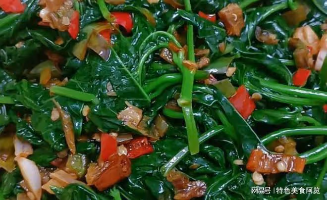 0基礎美食之涼拌空心菜,脆嫩味鮮,解饞下飯,保姆級美食攻略