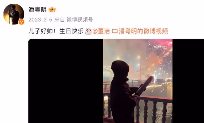 董潔14歲兒子神似梁朝偉，大鼻子如出一轍，網友疑惑重重