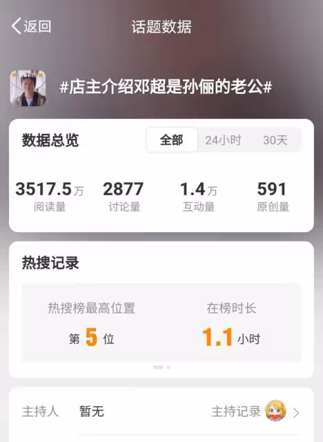 鄧超錄節目遇趣事，被介紹為「孫儷老公」，引發熱烈討論