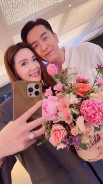湯洛雯37歲生日馬國明狂送驚喜!激動表示:謝謝你為我改變