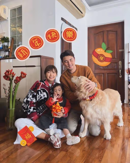 擔心！TVB力捧男星小花妻子突然高燒入院，曾是健身達人，為網友分享育兒經驗