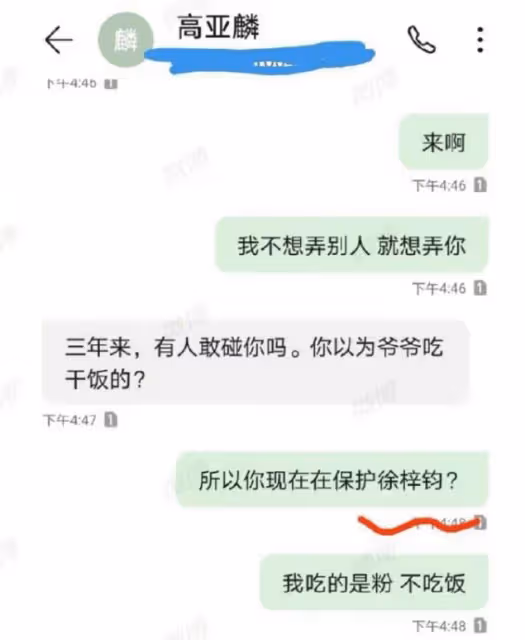 高亞麟出軌！女三的生活照被扒，一次轉帳高達38888元