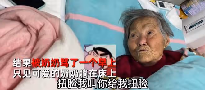 調皮貓咪把87歲奶奶的尿不濕撓了個洞,被奶奶罵一早上,孫女樂了