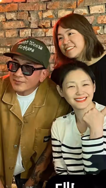 大S終於現身了!穿情侶裝和友人聚餐,老態盡顯,但和具俊曄很配