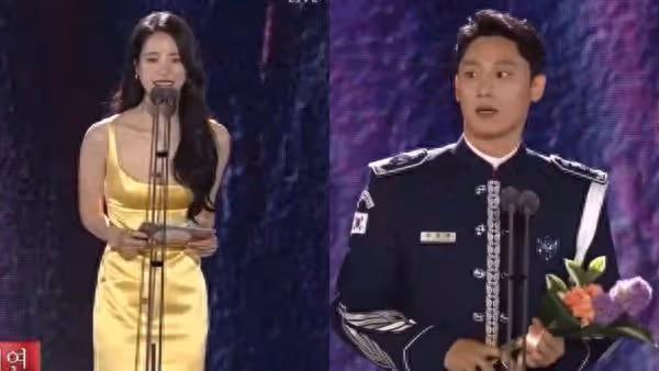 李到晛、林智妍百想台下被拍「親密互動」 粉絲嗨炸:看得好心動