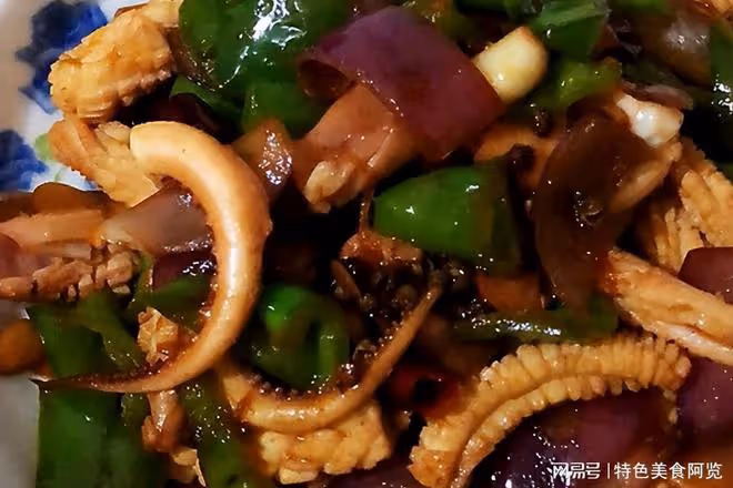 挖到寶了，這款爆炒魷魚太解饞，鮮辣嫩香，味美下飯的家常菜