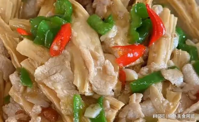 壓箱底的葷素食譜,味美下飯的腐竹炒肉,0基礎教程,風味嘎嘎棒