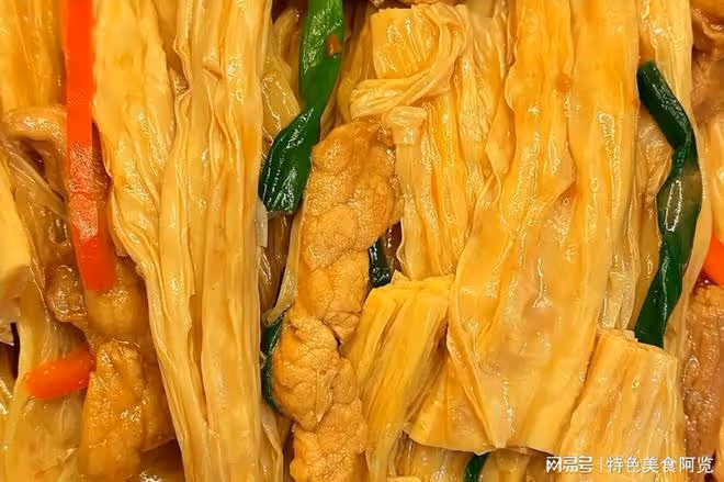 壓箱底的葷素食譜,味美下飯的腐竹炒肉,0基礎教程,風味嘎嘎棒