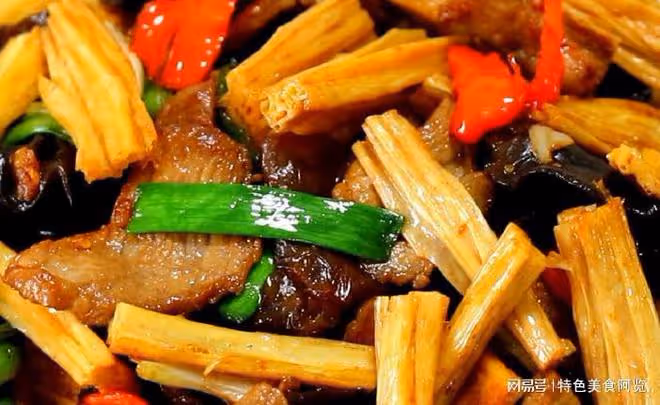 壓箱底的葷素食譜,味美下飯的腐竹炒肉,0基礎教程,風味嘎嘎棒
