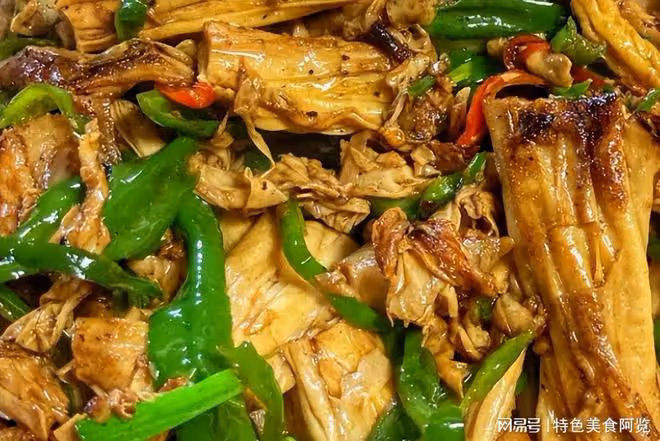 壓箱底的葷素食譜,味美下飯的腐竹炒肉,0基礎教程,風味嘎嘎棒