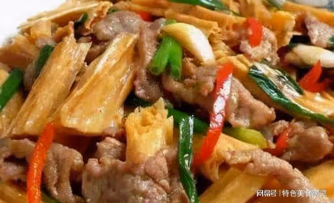 壓箱底的葷素食譜,味美下飯的腐竹炒肉,0基礎教程,風味嘎嘎棒