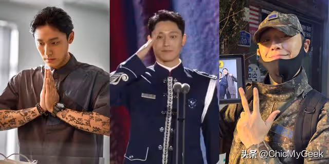 2024百想藝術大賞，李到晛軍裝領獎告白女友林智妍！