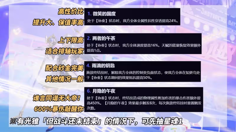 崩鐵:知更鳥養成解析|遺器光錐配隊推薦,助你快速畢業