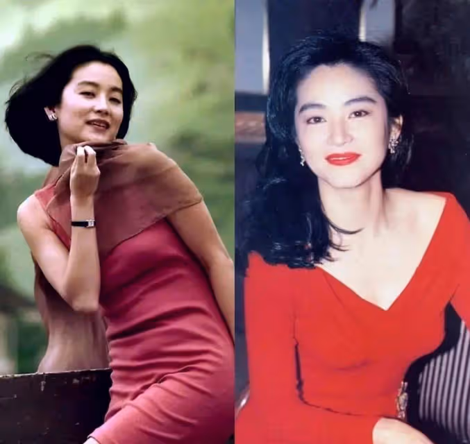林青霞家宴款待莫言,穿綠色連衣裙+帆布鞋+波波頭,像個年輕人