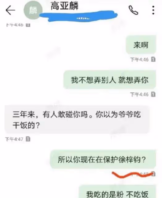 緋聞爆料!高亞麟出軌女三生活照被扒,一次轉帳高達38888元!